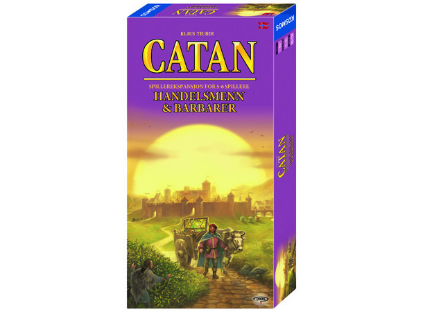 Catan Utvidelse - Handelsmenn 5-6 Handelsmenn & Barbarer - Norsk utgave 